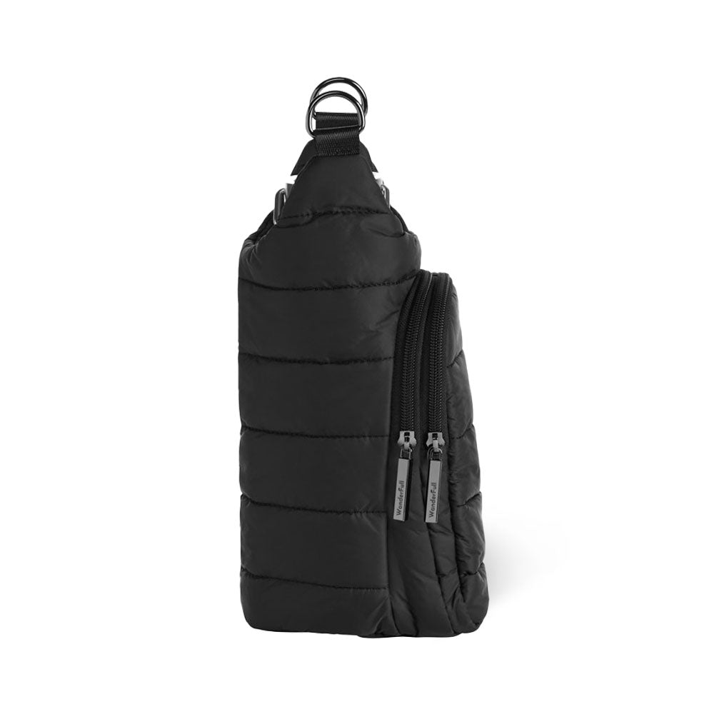 Wanderfull HydroBag® Crossbody Bag in Black Matte-Crossbody bag-Shop Z & Joxa