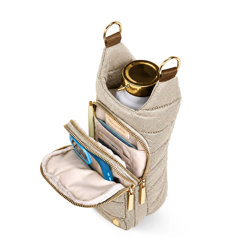 Wanderfull HydroBag® Crossbody Bag in Dark Oatmeal-Crossbody bag-Shop Z & Joxa