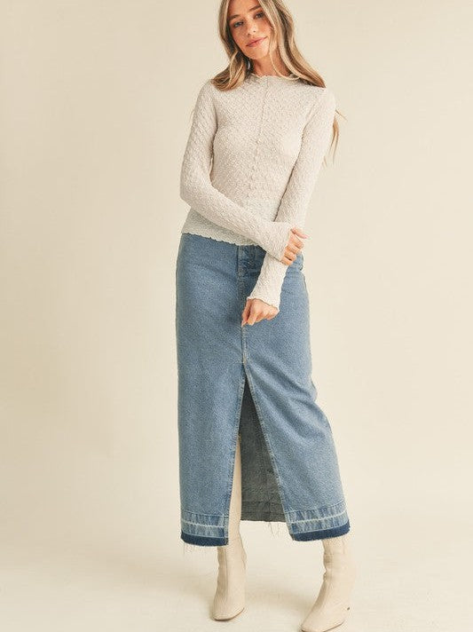 Wear What Makes You Happy Textured Crinkle Top-Women's Shirts & Tops-Shop Z & Joxa