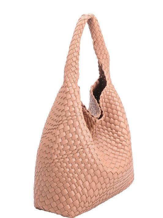 You Make Me Blush Recycled Vegan Leather Shoulder bag-Women's Accessories-Shop Z & Joxa