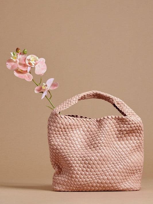 You Make Me Blush Recycled Vegan Leather Shoulder bag-Women's Accessories-Shop Z & Joxa