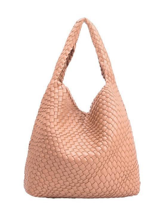 You Make Me Blush Recycled Vegan Leather Shoulder bag-Women's Accessories-Shop Z & Joxa