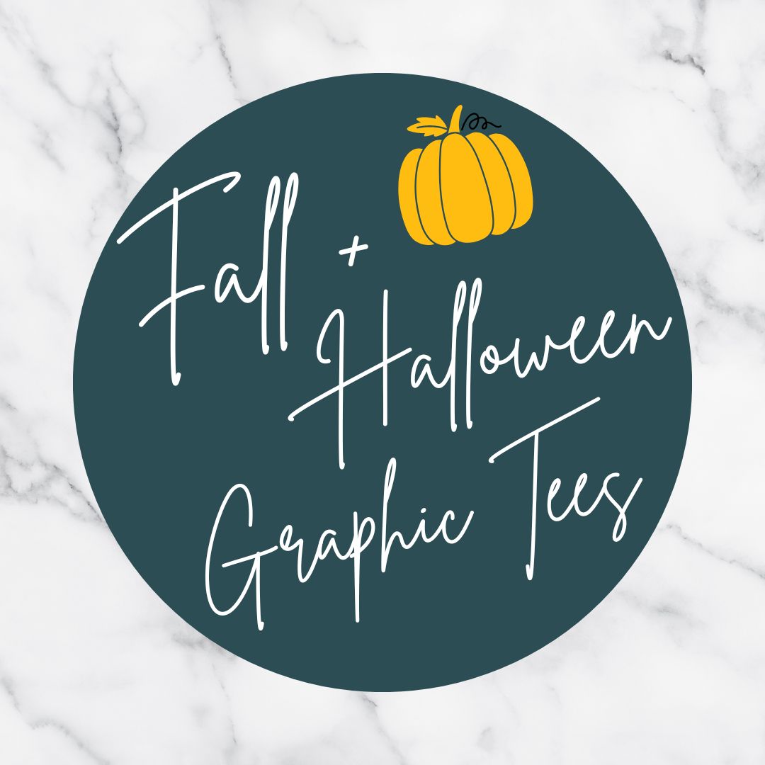 Fall + Halloween Graphic Tees