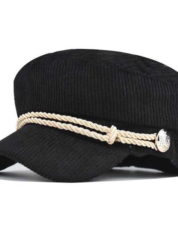 Aili's Corner Cord Crush Newsboy Cap