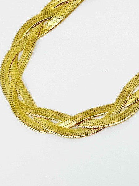 Add a Braid or Two Herringbone Braided Bracelet-Women's Accessories-Shop Z & Joxa