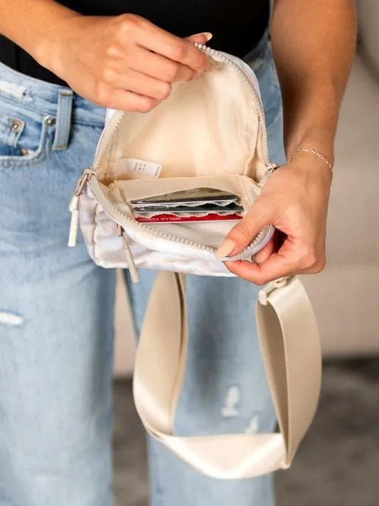 Aili's Corner Boardwalk Kenzie Checkered Backpack Sling Bag-Women's Accessories-Shop Z & Joxa