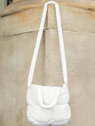 Aili's Corner Bubbly Bliss Crossbody Puffer Mini Tote-Women's Accessories-Shop Z & Joxa