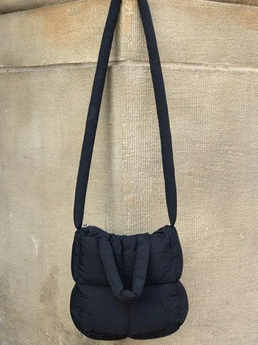 Aili's Corner Bubbly Bliss Crossbody Puffer Mini Tote-Women's Accessories-Shop Z & Joxa