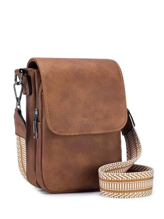 Aili's Corner Cityline Compact Foldover Crossbody Bag-Women's Accessories-Shop Z & Joxa