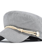 Aili's Corner Cord Crush Newsboy Cap-Women's Accessories-Shop Z & Joxa