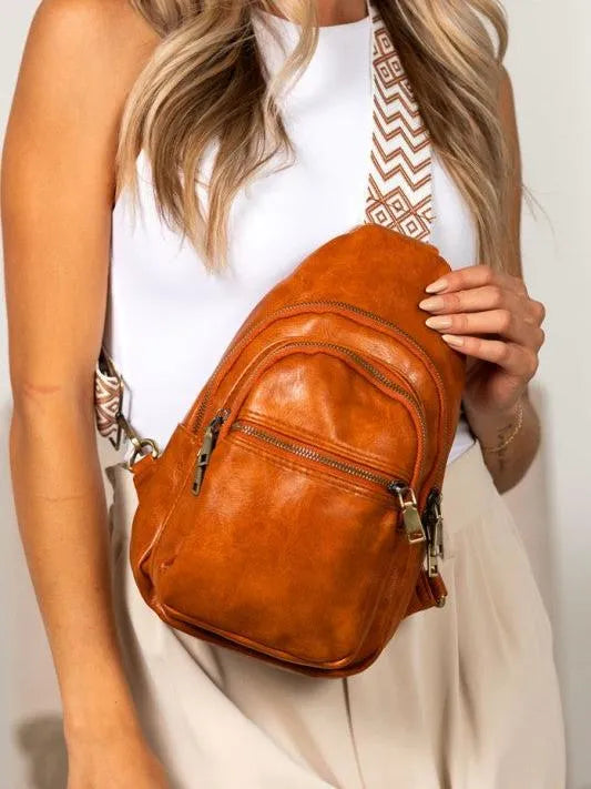 Aili's Corner Crosswalk Sienna Backpack Sling Bag-Women's Accessories-Shop Z & Joxa