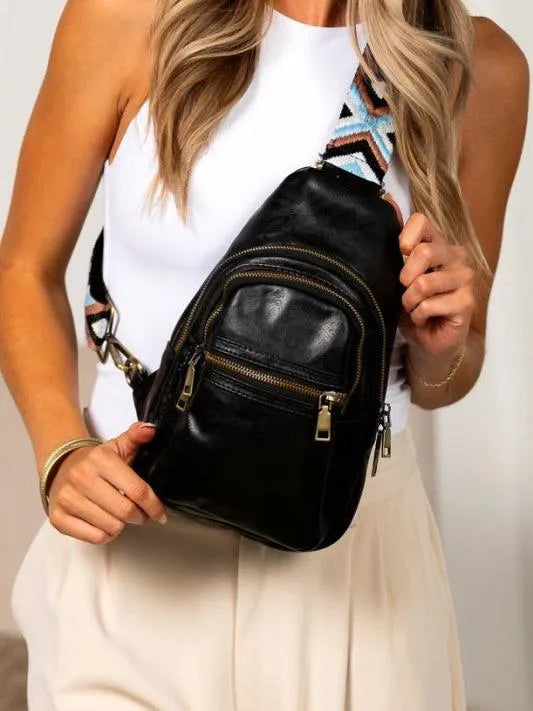 Aili's Corner Crosswalk Sienna Backpack Sling Bag-Women's Accessories-Shop Z & Joxa