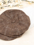 Aili's Corner News Worthy Tweed Newsboy Cap-Women's Accessories-Shop Z & Joxa