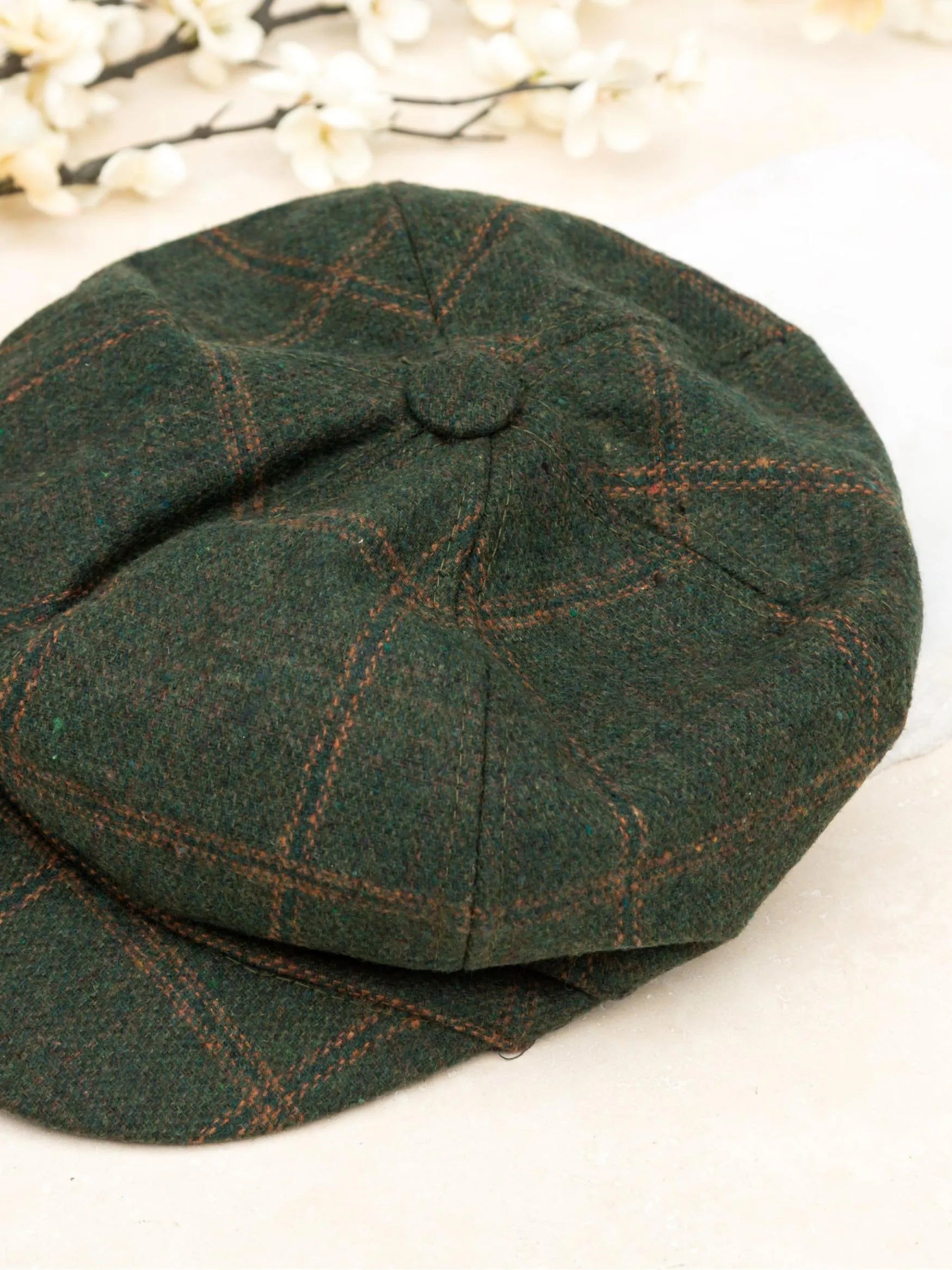 Aili's Corner News Worthy Tweed Newsboy Cap-Women's Accessories-Shop Z & Joxa