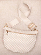 Aili's Corner On the Move Layla Woven Check Crossbody Bag-Women's Accessories-Shop Z & Joxa