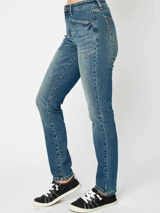 All-Day Flatter High-Rise Skinny Jeans by Judy Blue-Women's Jeans-Shop Z & Joxa