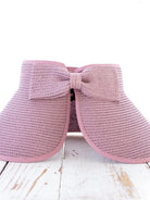 Alli's Corner Bow & Go Wide Brim Visor-Sun Visor-Shop Z & Joxa