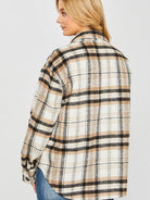 Be the Envy Must Have Plaid Shacket-Women's Clothing-Shop Z & Joxa