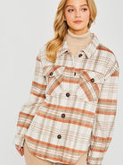 Be the Envy Must Have Plaid Shacket-Women's Clothing-Shop Z & Joxa