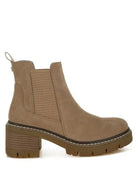 Because Every Step Counts Suede Chunky Boots-Women's Shoes-Shop Z & Joxa