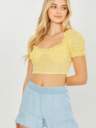 Blue Today and Tomorrow Ruffle High Waist Shorts-Women's Clothing-Shop Z & Joxa