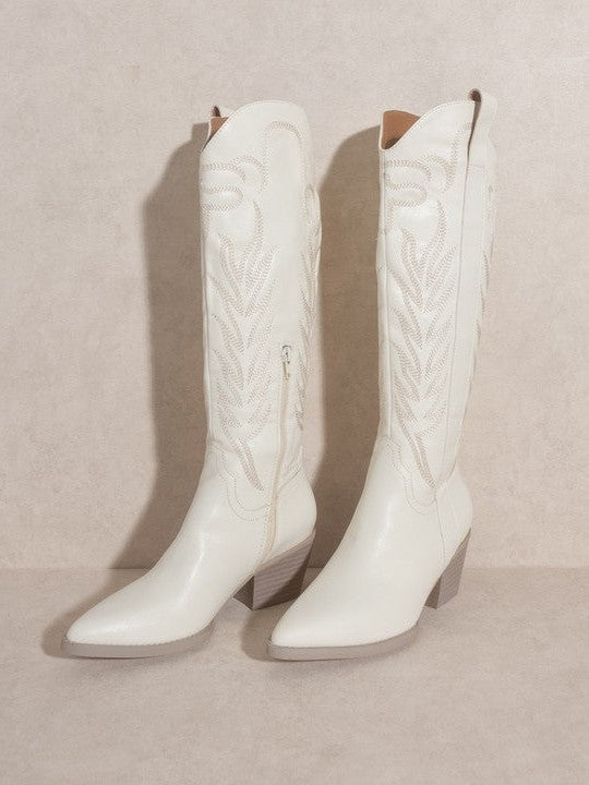 Boots On Worries Off Embroidered Tall Boot-Women's Shoes-Shop Z & Joxa