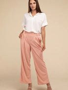 Born to be Real Waffle Trouser Pants-Women's Clothing-Shop Z & Joxa