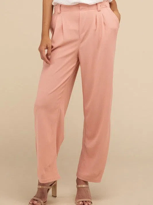 Born to be Real Waffle Trouser Pants-Women's Clothing-Shop Z & Joxa