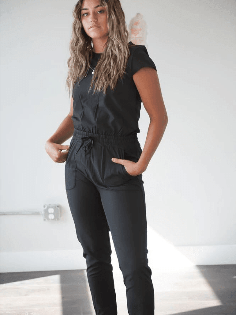 Casual Girl Lightweight Pocket Jumpsuit-Women's Clothing-Shop Z & Joxa