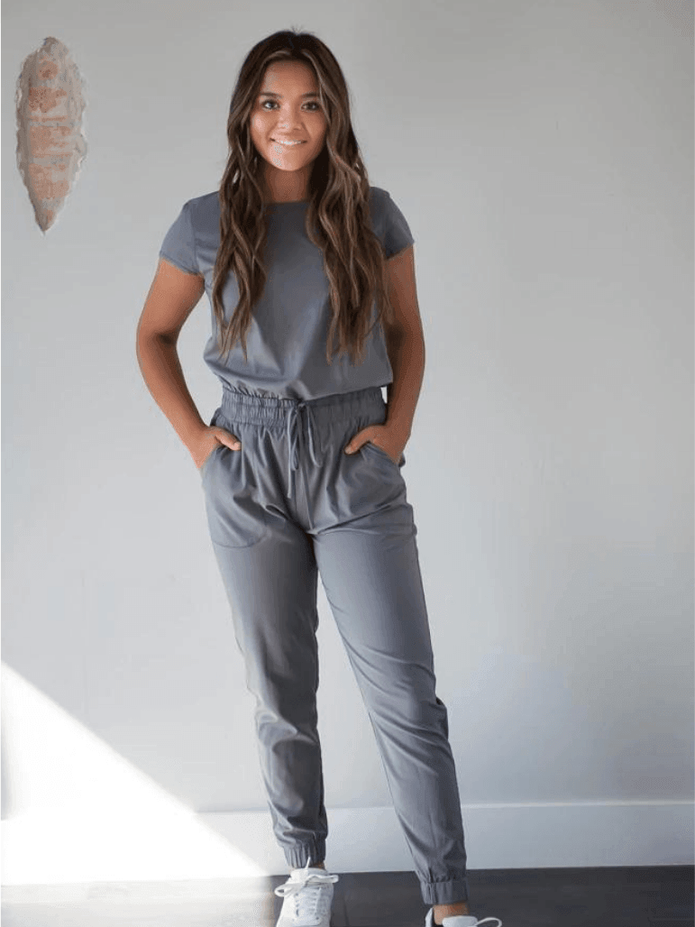 Casual Girl Lightweight Pocket Jumpsuit-Women's Clothing-Shop Z & Joxa