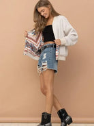 Champagne + Paisley Too Reversible Satin Bomber Jacket-Women's Outerwear-Shop Z & Joxa