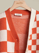 Checkmate Charm Plaid & Denim Sleeve Cardigan-Women's Clothing-Shop Z & Joxa