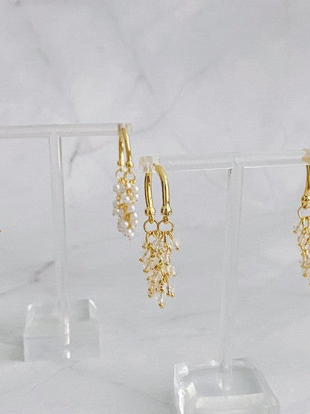 Continuous Sparkle Wrap Earrings-Women's Accessories-Shop Z & Joxa