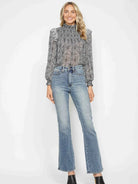 Curvy Chic Tummy Control Embroidered Bootcut Jeans by Judy Blue-Women's Jeans-Shop Z & Joxa