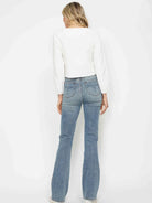 Curvy Chic Tummy Control Embroidered Bootcut Jeans by Judy Blue-Women's Jeans-Shop Z & Joxa