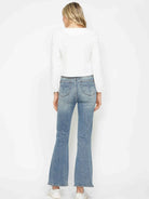 Curvy Chic Tummy Control Embroidered Bootcut Jeans by Judy Blue-Women's Jeans-Shop Z & Joxa