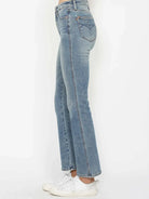 Curvy Chic Tummy Control Embroidered Bootcut Jeans by Judy Blue-Women's Jeans-Shop Z & Joxa