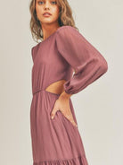 Cut Both Ways Tiered Maxi Dress-Women's Clothing-Shop Z & Joxa