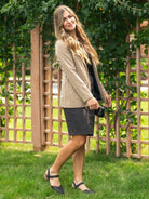 Denim Days Remi Onyx Black Denim Midi Skirt-Women's Skirts & Skorts-Shop Z & Joxa