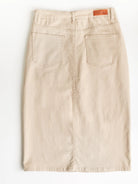 Denim Days Remi Simply Taupe Denim Midi Skirt-Women's Skirts & Skorts-Shop Z & Joxa