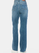 Edge + Ease Tummy Control Raw Hem Straight Jeans by Judy Blue-Women's Jeans-Shop Z & Joxa