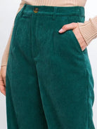 Everyday Style Corduroy Trouser Pants-Women's Clothing-Shop Z & Joxa