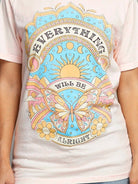 Everything Will Be Alright Mineral Wash Tee-Women's Clothing-Shop Z & Joxa