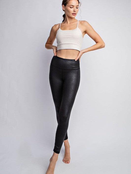Fashion with Purpose Vegan Full-Length Chintz Leggings-Pants-Shop Z & Joxa