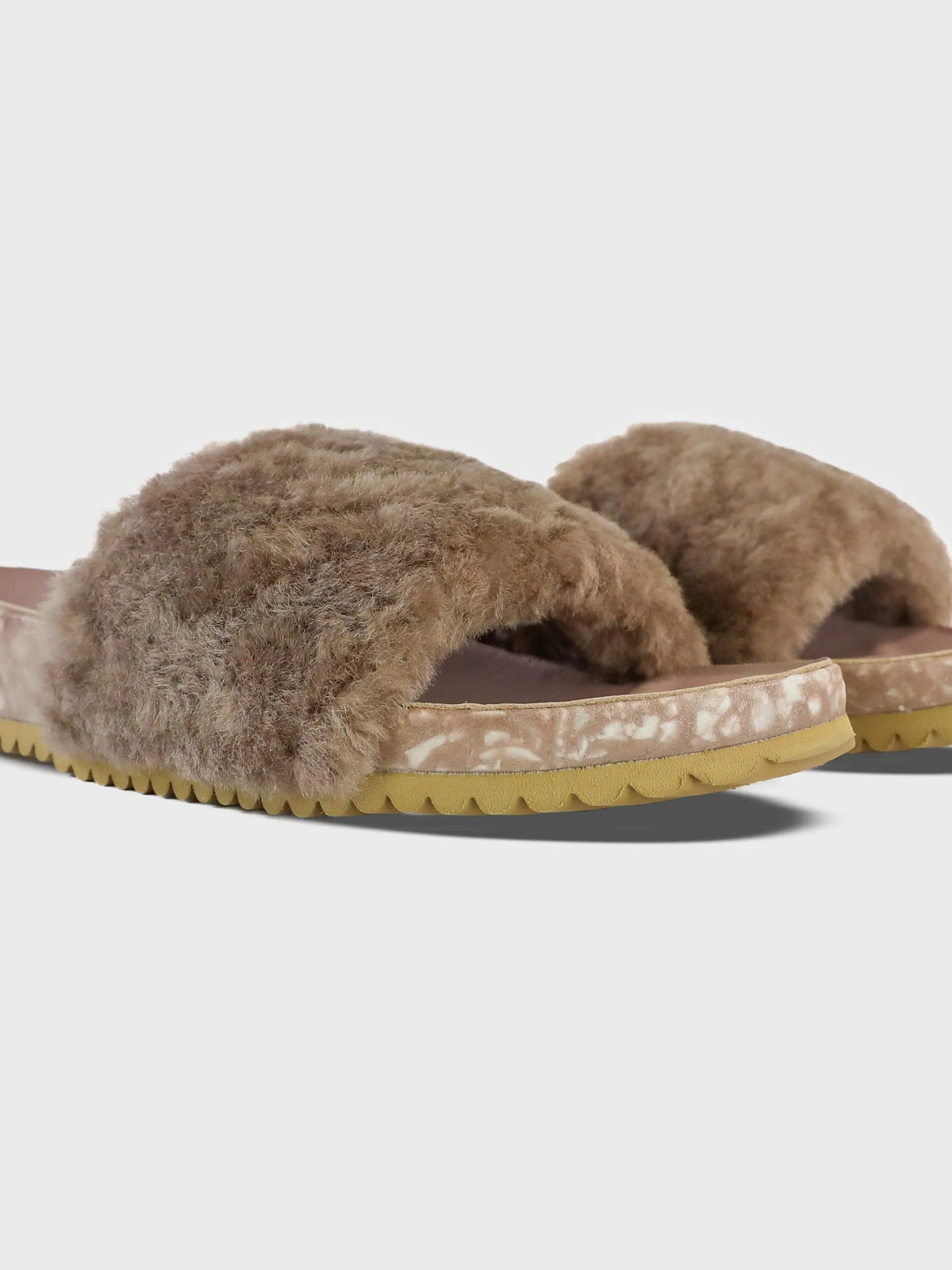 Fleks Blushed San Ysidro Plush Slides-San Ysidro Slide-Shop Z & Joxa