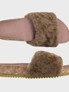 Fleks Blushed San Ysidro Plush Slides-San Ysidro Slide-Shop Z & Joxa