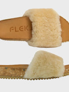Fleks Morning Coffee San Ysidro Plush Slides-Women's Shoes-Shop Z & Joxa