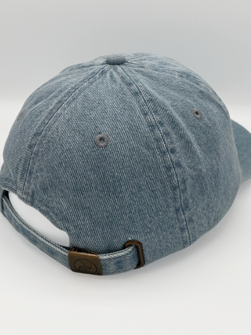 Floats Well With Others Denim Baseball Hat-Hat-Shop Z & Joxa