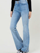 Gee Whiskers High Rise Flare Jeans-Women's Clothing-Shop Z & Joxa
