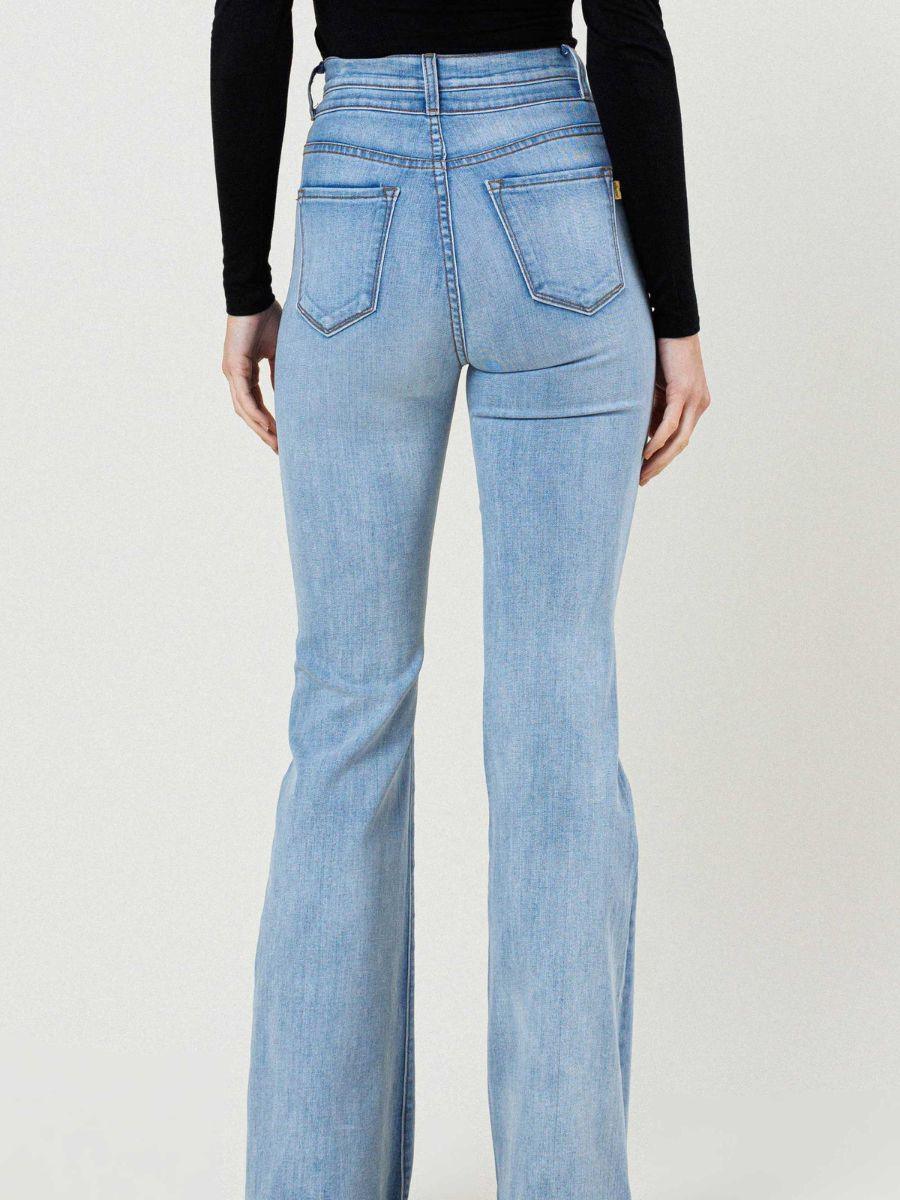 Super High Rise Flare Jeans from Vervet by Flying Monkey - J Marcel